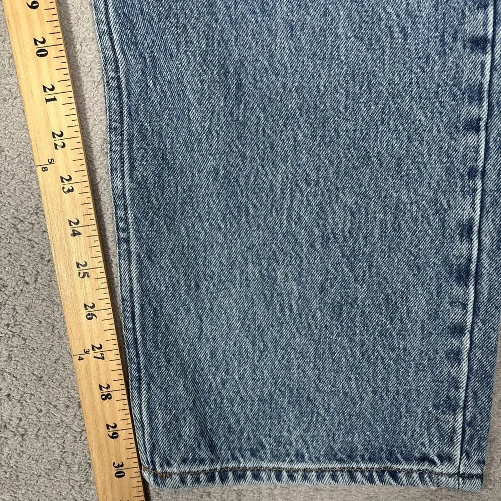 Frame Jeans Men’s Size 36 Straight Leg‎ Light Wash Button Fly Whiskers